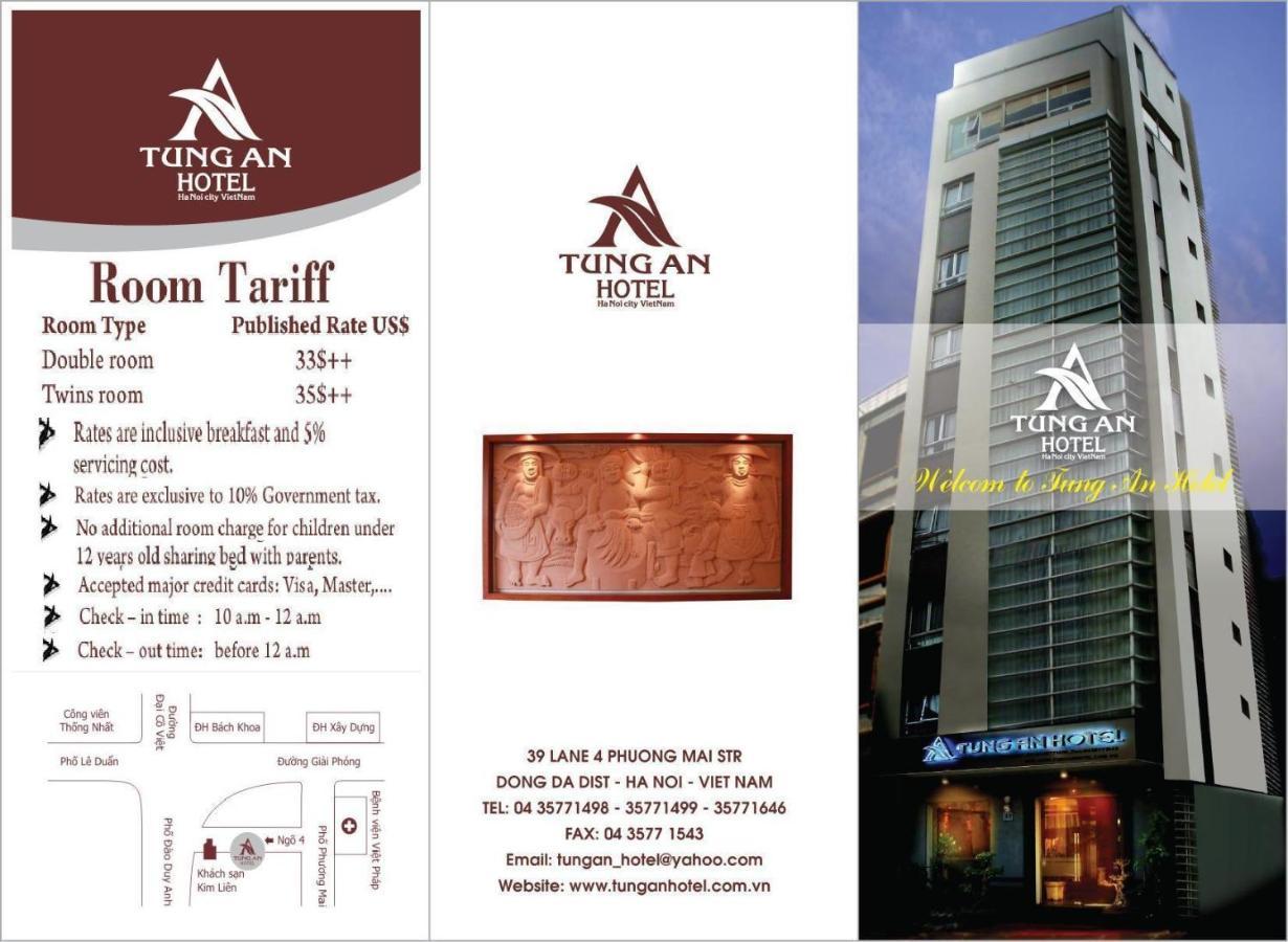 Tùng An Hotel Hanoï Extérieur photo
